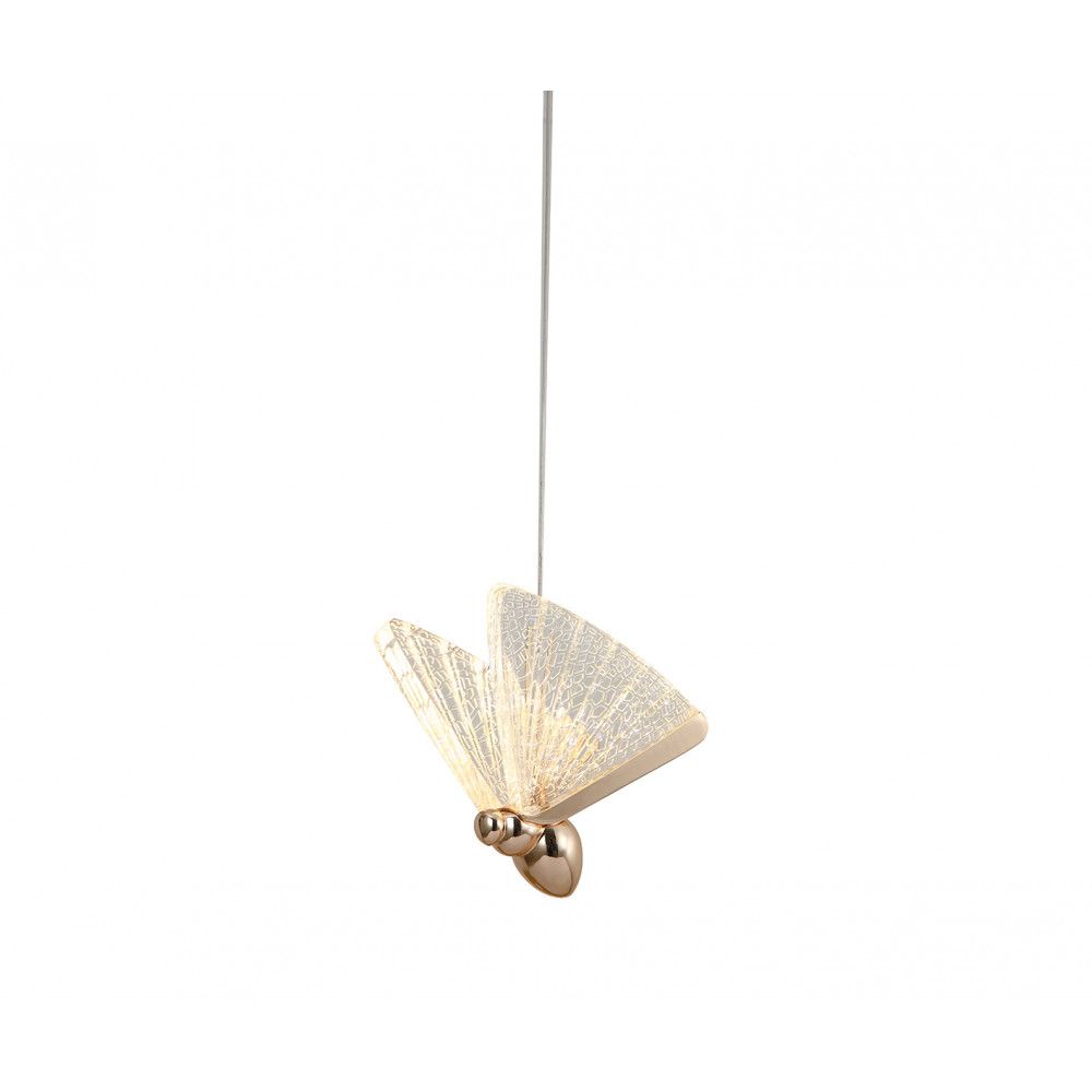 Подвес бабочка Kink Light KIN08444-1A,33, 6W LED, 3000K, золото