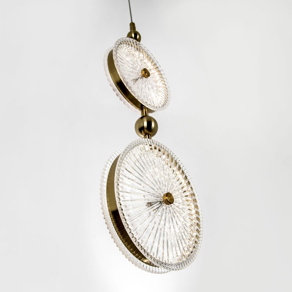 Подвесной светильник 20*10*170 см, LED 14W, 4000K, Латунь MODESTYLE MS.1125.1 BS