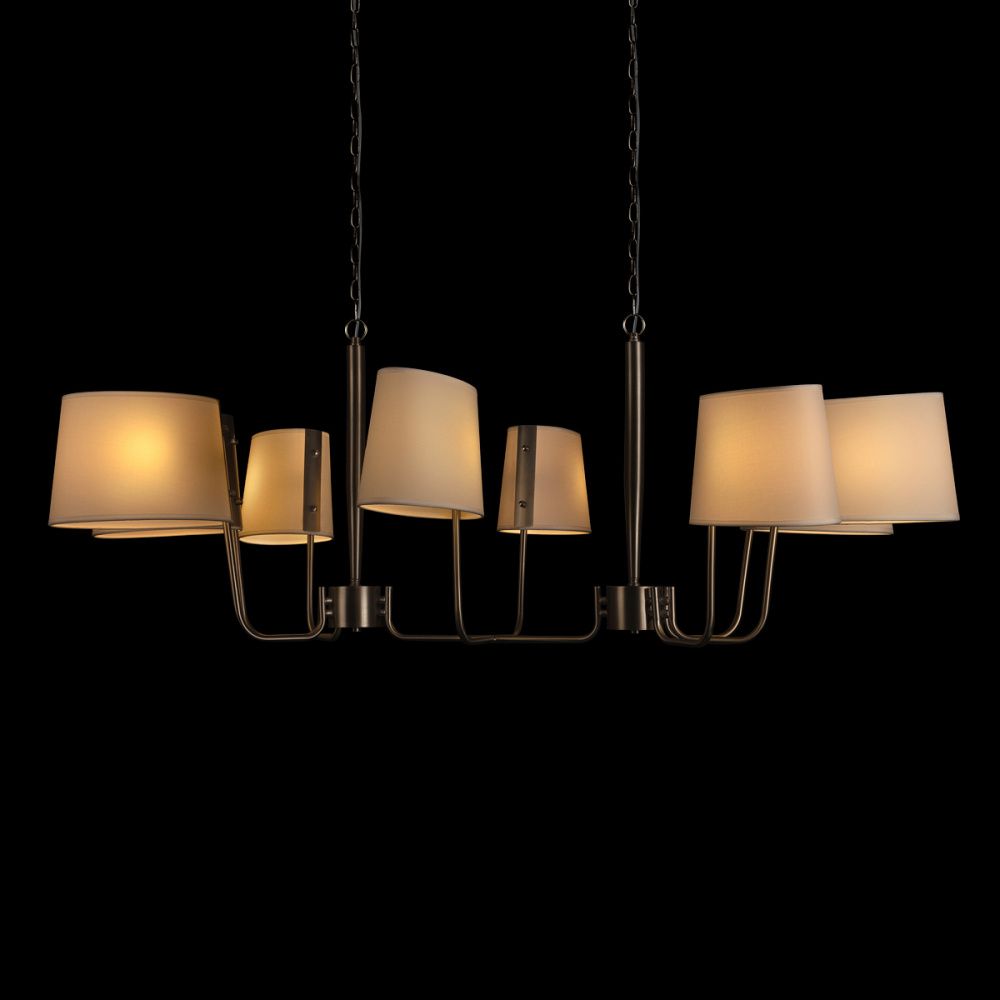 Подвесная люстра 137 см, Loft IT Hilton 10527/8 Nickel, никель