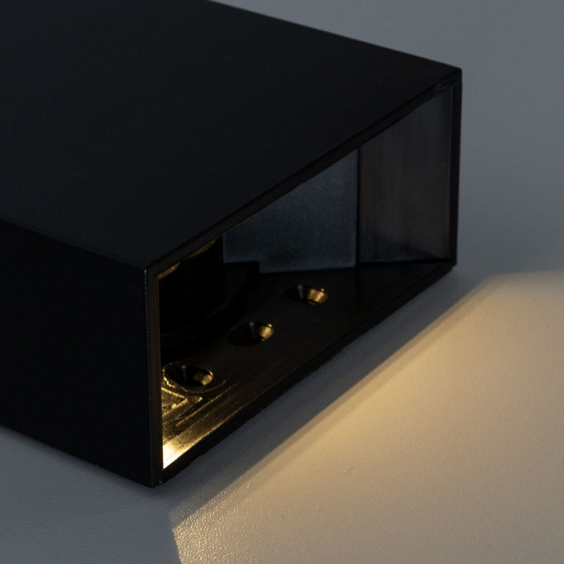 Уличный настенный светодиодный светильник Arte Lamp Algol A1445AL-1BK, 4W LED, 3000K, черный