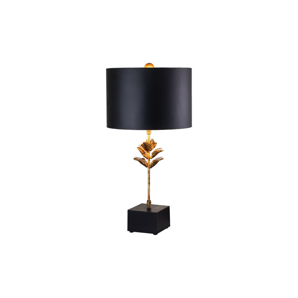 Настольная лампа *38*95 см, E27*60W, Natural Concepts Elstead Lighting Camilia NC-003028-DG, черный, античное золото