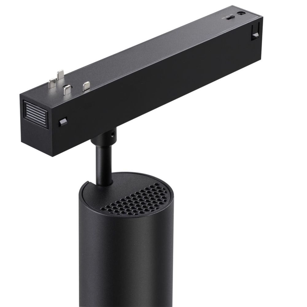 Cветильник  18*4,3*15 см, 1*LED*12W, 3000/4000/6000K, Novotech VECTOR PORT 359956, черный,