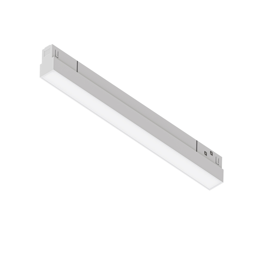 Трековый светильник 30 см, LED*10W, 2700-6000 К, Arte Lamp Linea SMART A4692PL-1WH, Белый