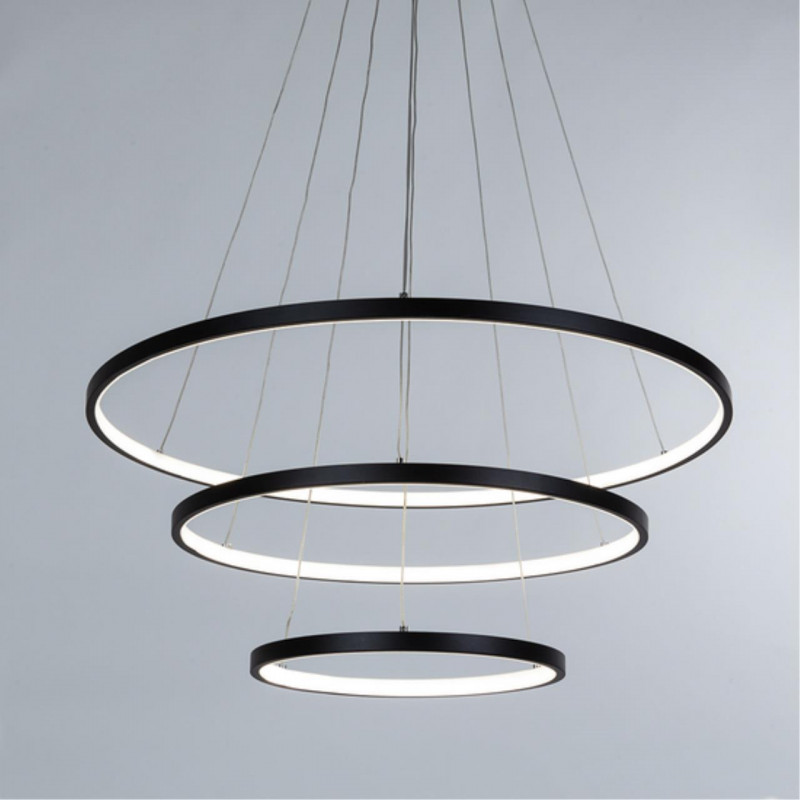 Светильник 75 см, 145W, 3000-6000K, Arte Lamp Frodo A2197SP-3BK, черный