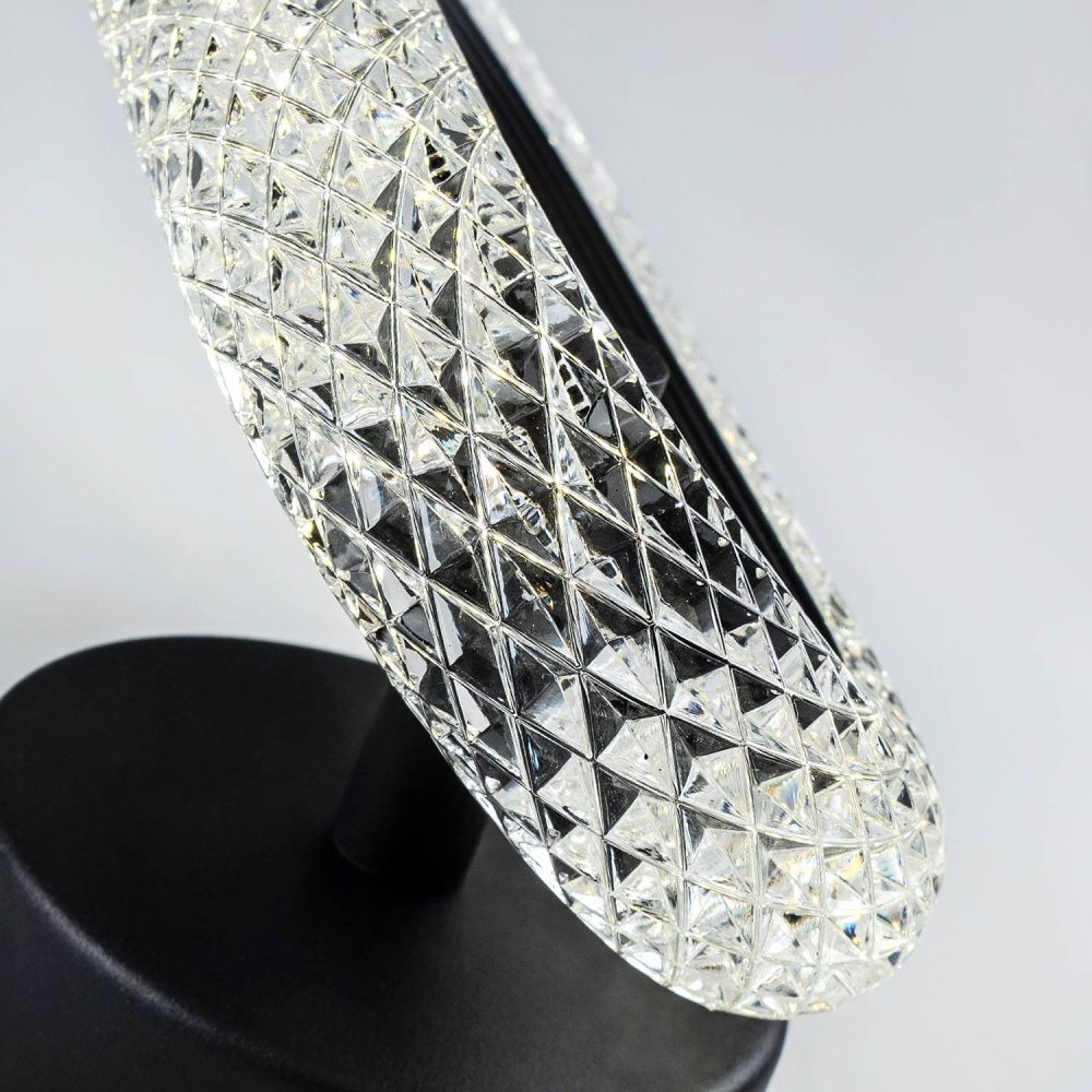 Настенный светильник 12x10xсм, LED, 8Вт, 4000K, Modelux MS.1120.01 BK Черный