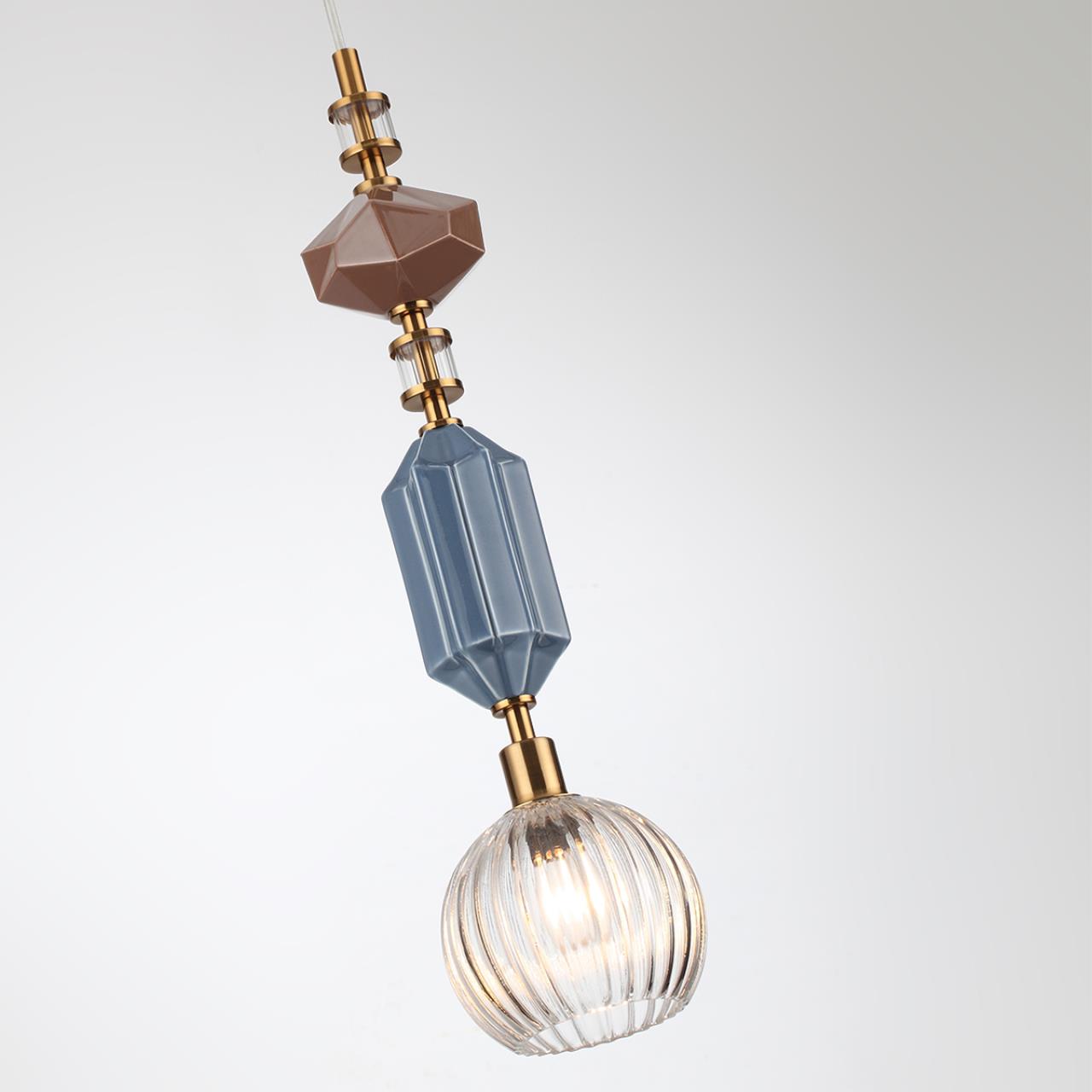 Подвес 1*E14*1*40W Odeon Light Terra 5414/1D, античная бронза