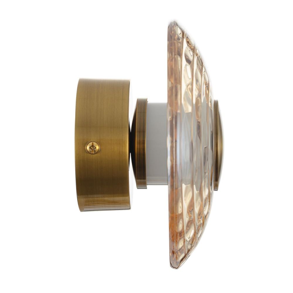 Светильник 15 см, 6W, 3000K, Citilux JANTAR CL240313, латунь