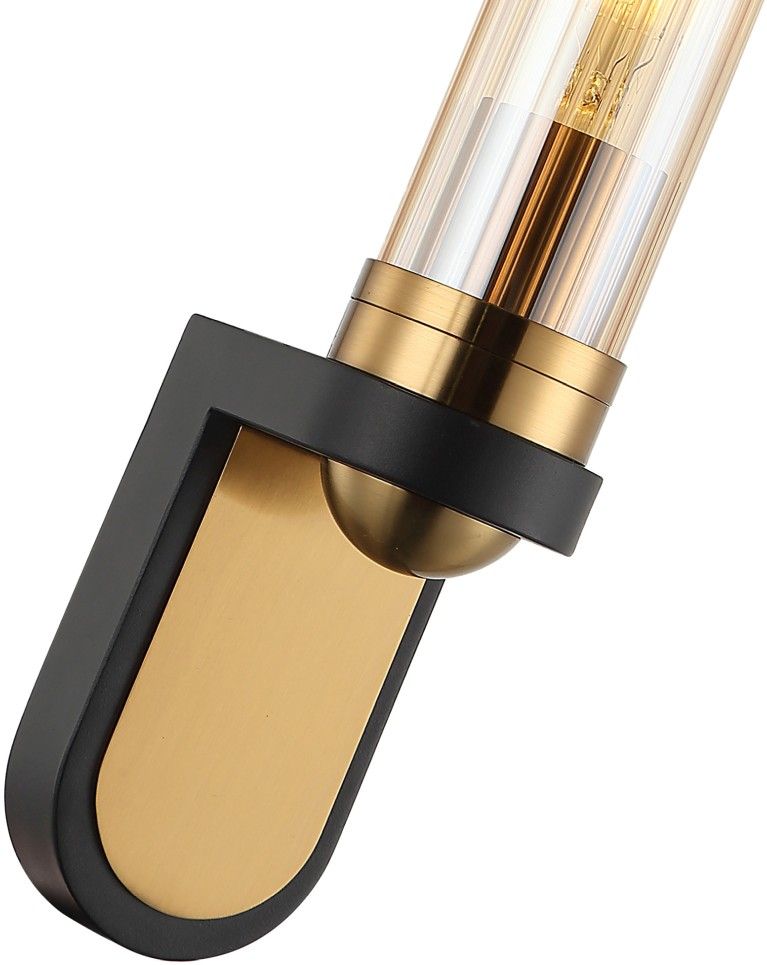 Светильник настенный 43 см, Stilfort 2200/05/01W, бронза-черный