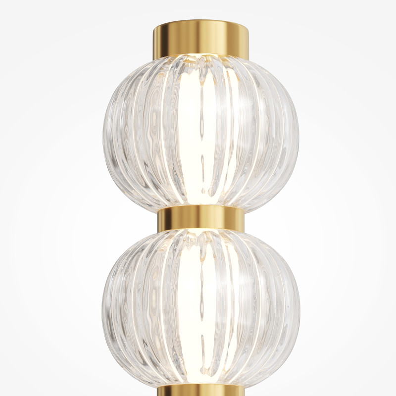 Бра 13,5*9*76 см, LED, 19W, 3000К, Maytoni Amulet MOD555WL-L13G3K золотой