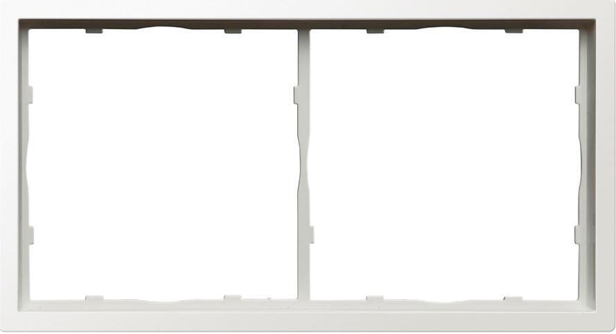 Donel R98 матовый белый рамка 2-я, серия DA DA21233