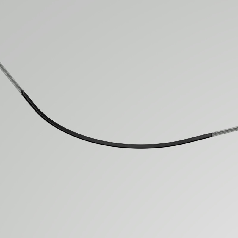 Коннектор радиусный накладной Maytoni Levity TRA184-R900-11B, черный