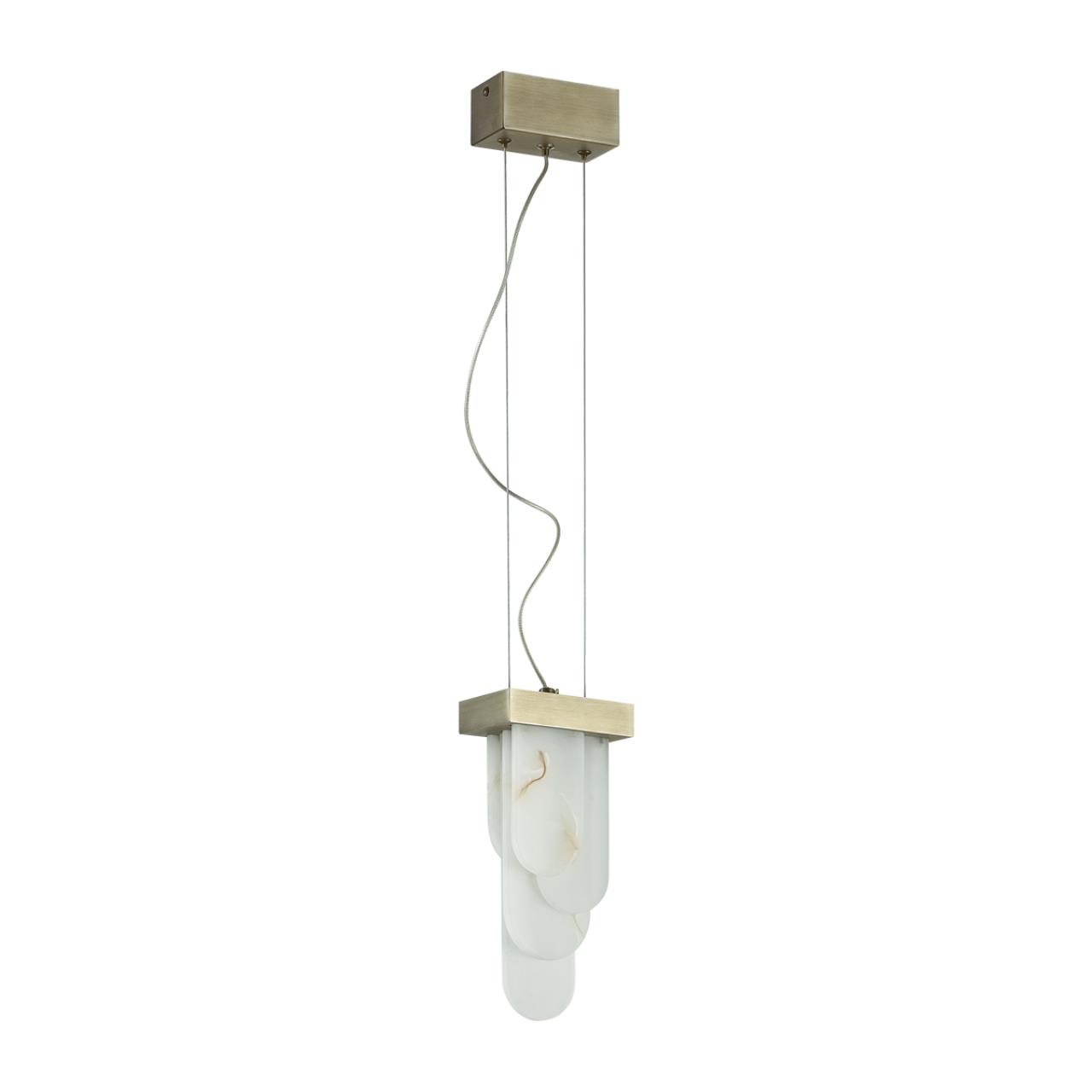 Подвес 1*LED*12W, 3000К, 1489lm Odeon Light Foros 5437/12L, бронзовый