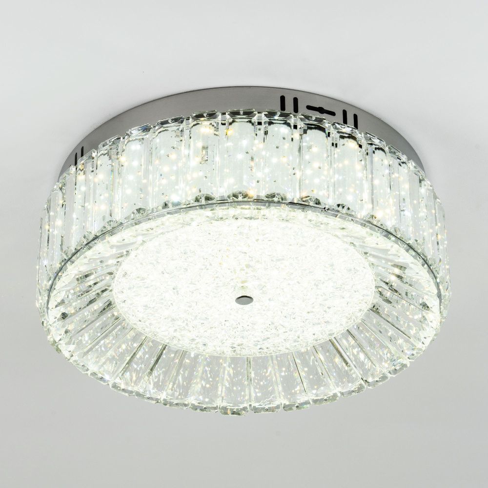 Потолочный светильник 40*15 см, LED 48W, 3000-6000K MODELUX ML.2305.400 CR хром