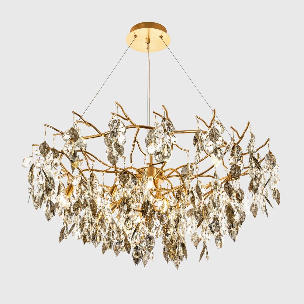 Подвесная люстра 80*80*100 см, G9 12xG9W, , Золото MODESTYLE MS.2111.800 GD