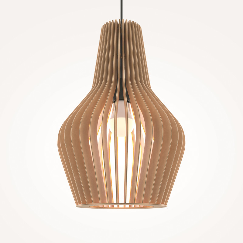 Светильник 30 см, Maytoni Roots MOD191PL-01W1, черный-дерево