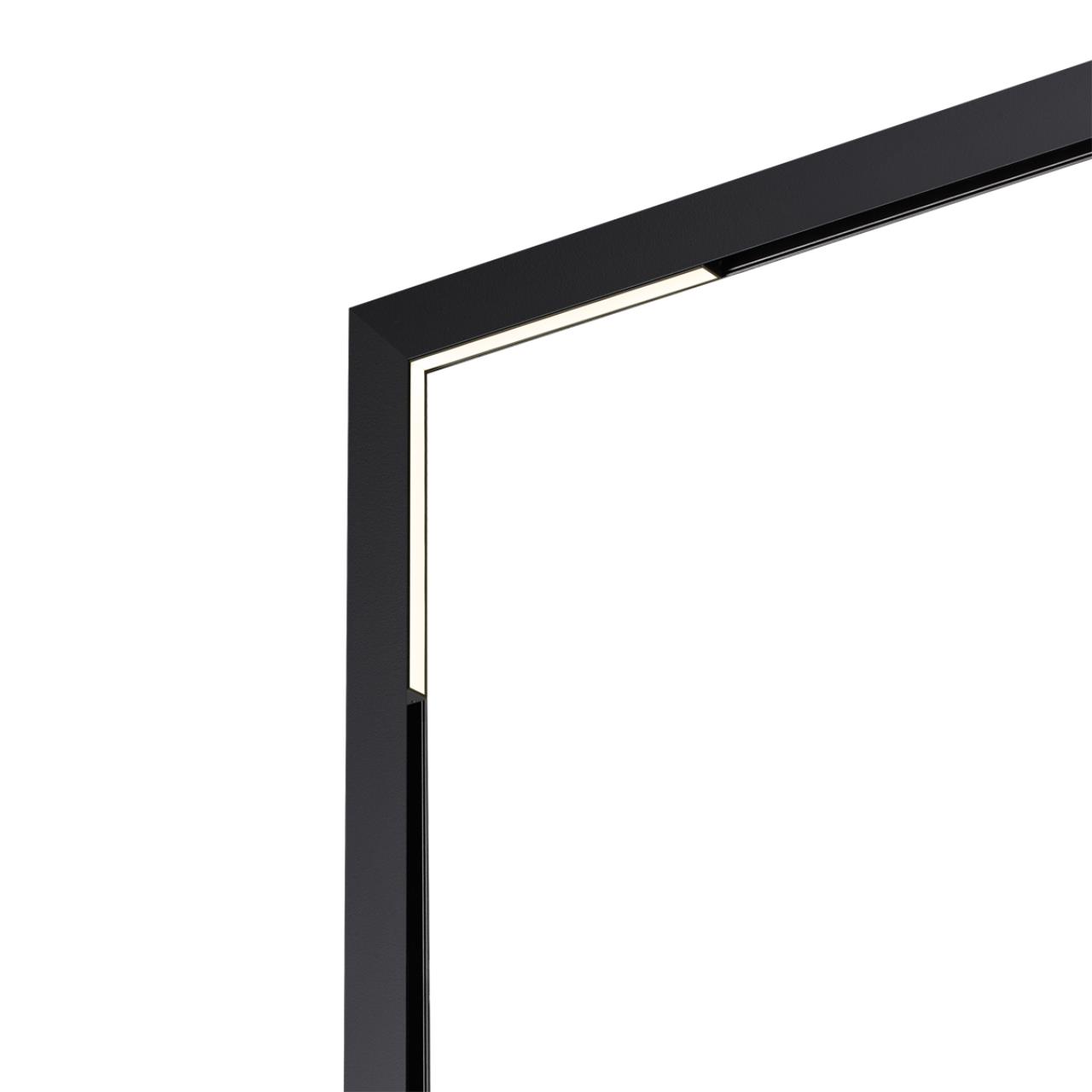 Светодиодный светильник 25 см, 24W, 3000-6500K, Novotech Shino Flum 358915, черный
