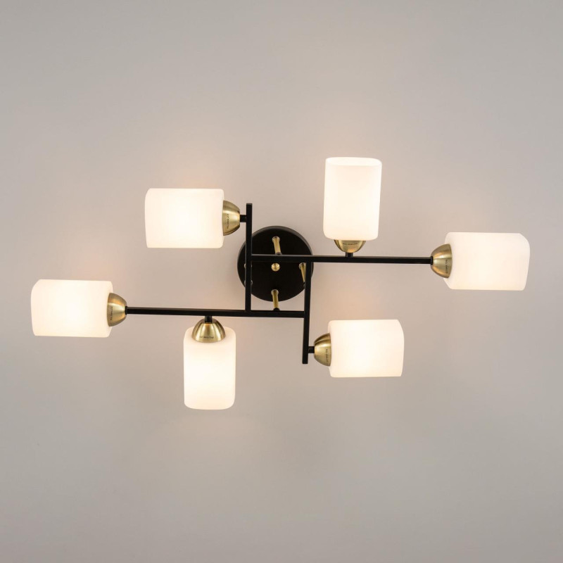 Люстра Citilux Генри CL130265 черный/бронза