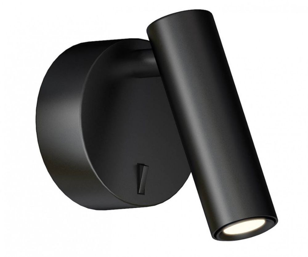 Светильник 11 см, 3W, 3000K, Kink Light 08070,19, черный