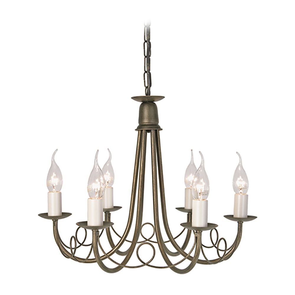 Люстра *48*49-108 см, E14*60W, Natural Concepts Elstead Lighting Minster PM9-DB, черный, золото