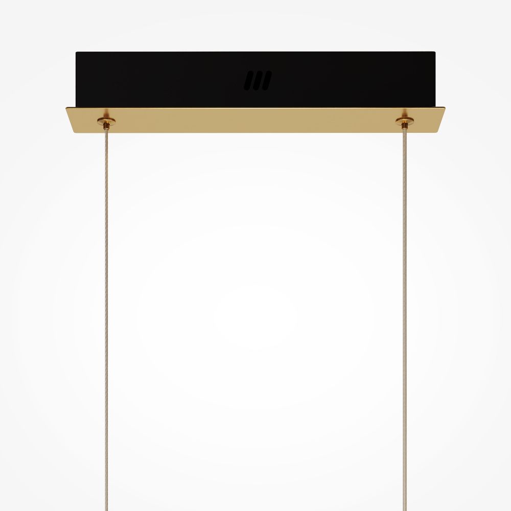 Подвесной светильник 97*8*25,5-315,5 см, *LED*28W, 3000K, Maytoni Majesty MOD517PL-L28BS3K, Золото