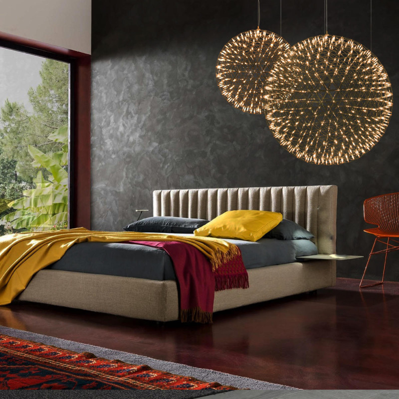 Светодиодный подвесной светильник 127 см, 147W, 3000K LOFT IT Raimond 9027-127 Gold золото