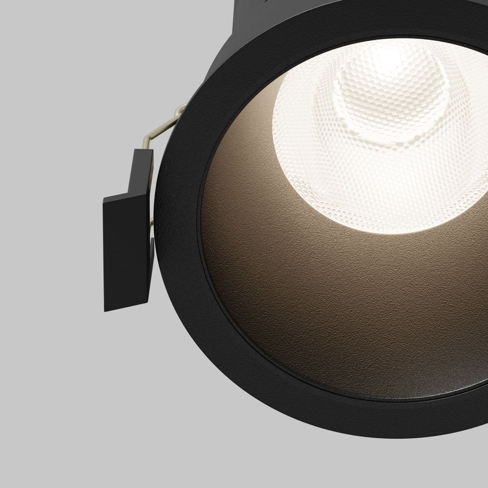 Встраиваемый светильник  DL118-15W-4K-B **-11,3 см, *LED*15W, 4000K, Maytoni technical Dip DL118-15W-4K-B, Черный