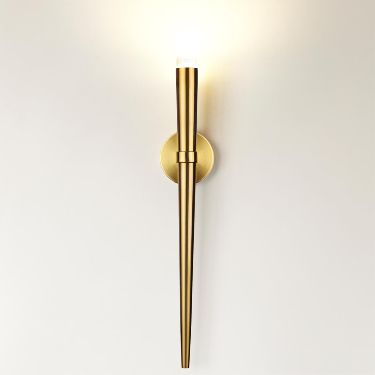 Светодиодный светильник 56 см, 7W, 3000K, Odeon Light FRIDA 4352/5WL, бронза