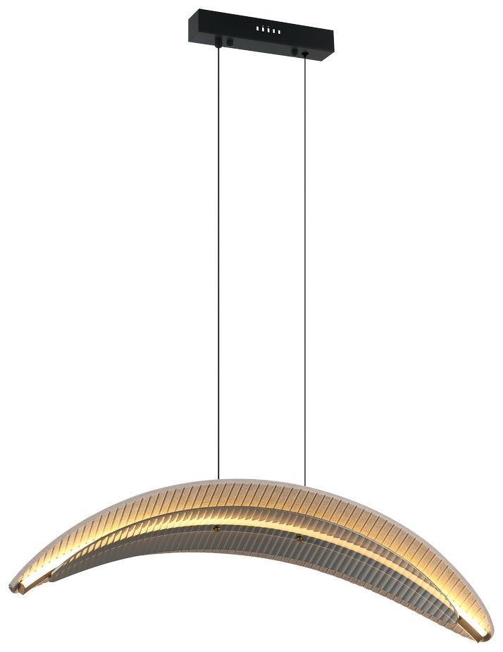 Подвесной светильник 80 см, 29W, 3000K, Velante 262-023-01, черный