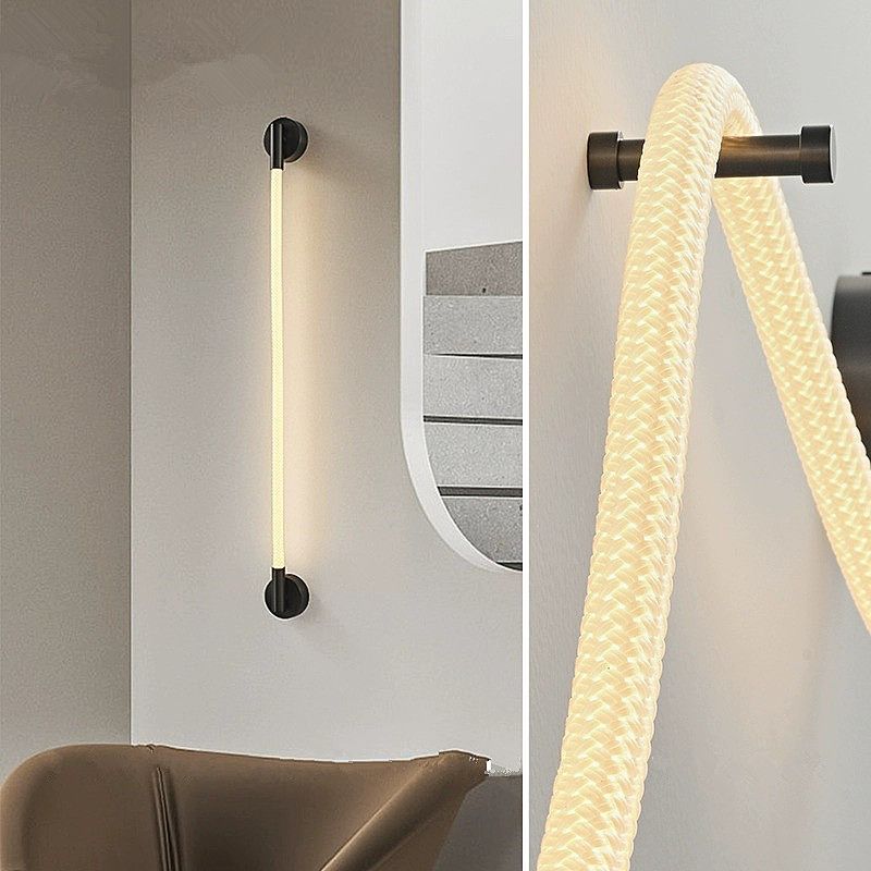 Бра 155*- см, 1*LED*35W, 3000K, Lightera Tura LE103W-158BB STAINLESS, Черный