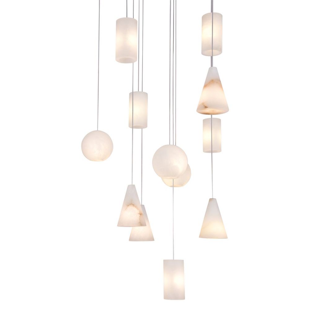 Подвесной светильник 57 см, Indigo Serenita 11075/13P White V000617, белый