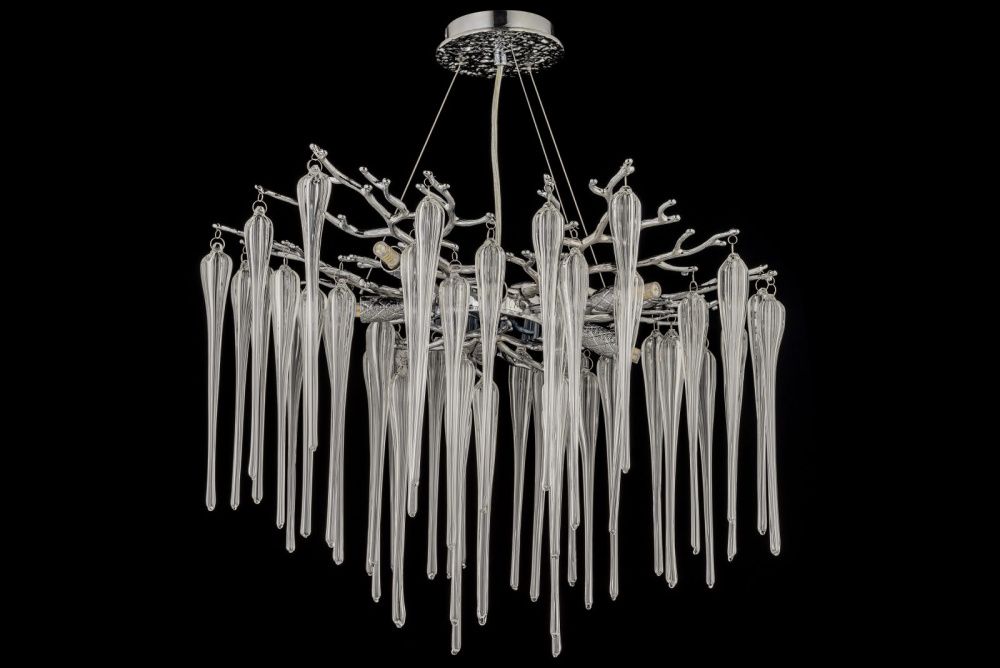 Люстра подвесная *60* см, 8*G9*40W, Dio D`arte Tavenna Nickel Tavenna H 1.5.60.101 N, никель