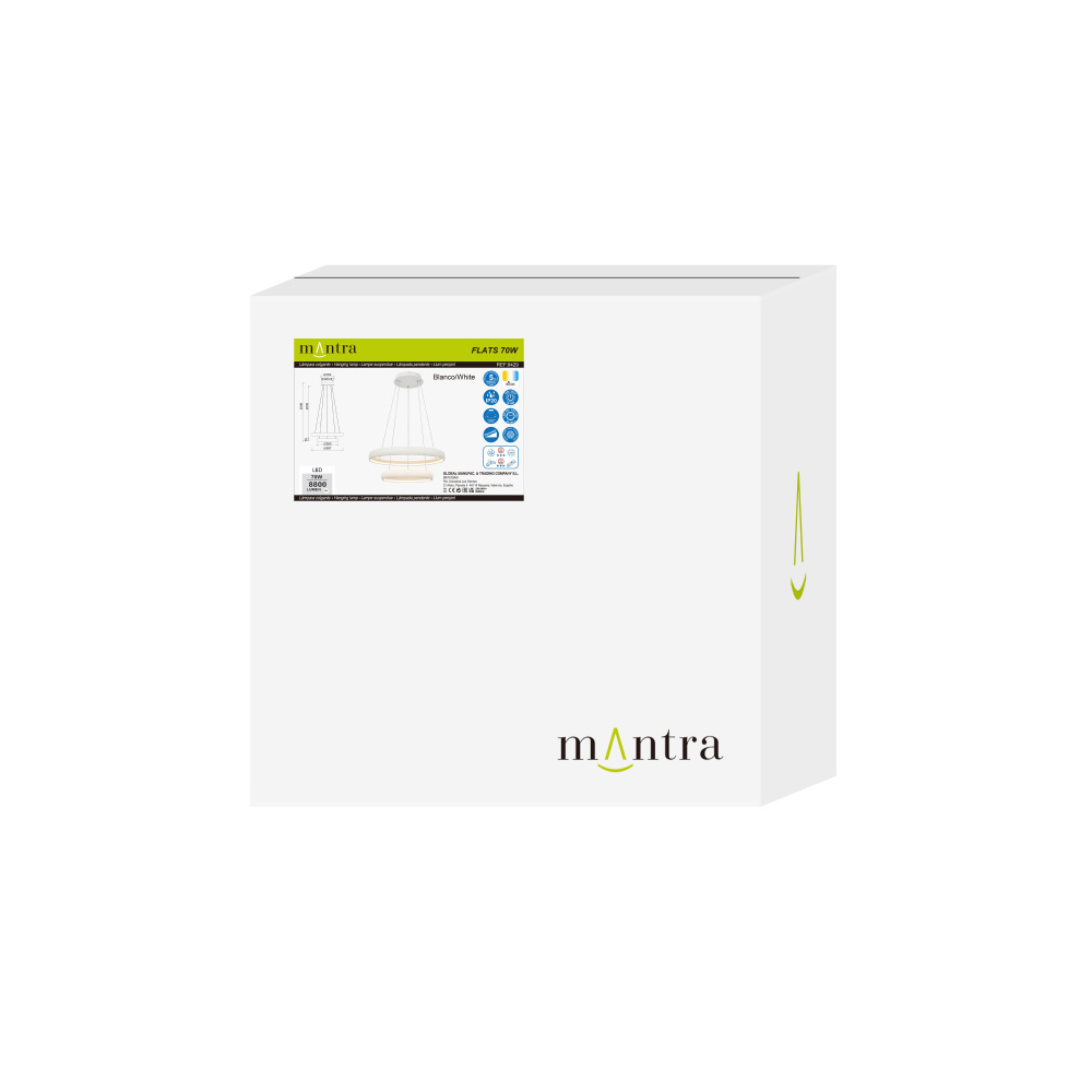 Люстра подвесная FLATS 9429
