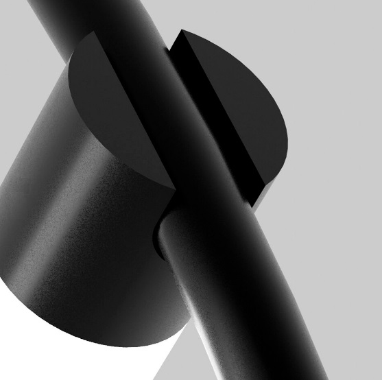 Светильник подвесной ElegantLight DZN-13542 ЧЕРНЫЙ  D330/H1500/1/LED/ BRRING 24-09