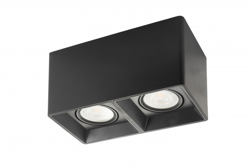 Светильник 19*10 см, MR16(G5,3) 10W, Denkirs DK3035-BK черный