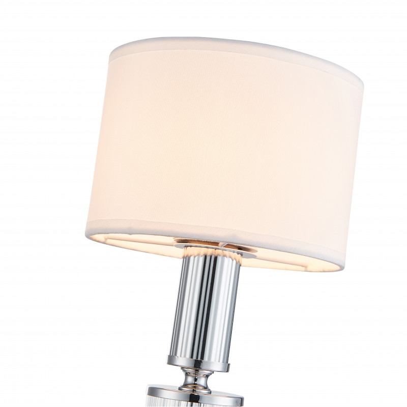 Настольная лампа Favourite Laciness 2607-1T, D140*H330, хром