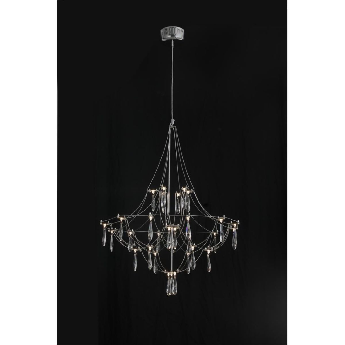 Светильник 60 см, 17W, 3000K, Omnilux Perelli OML-29603-30, хром