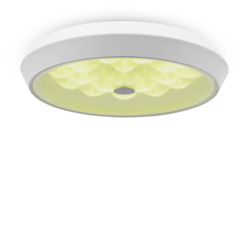 Потолочный светильник 39 см, 24W Freya Cells FR10012CL-L24W, 3000-6500K, белый