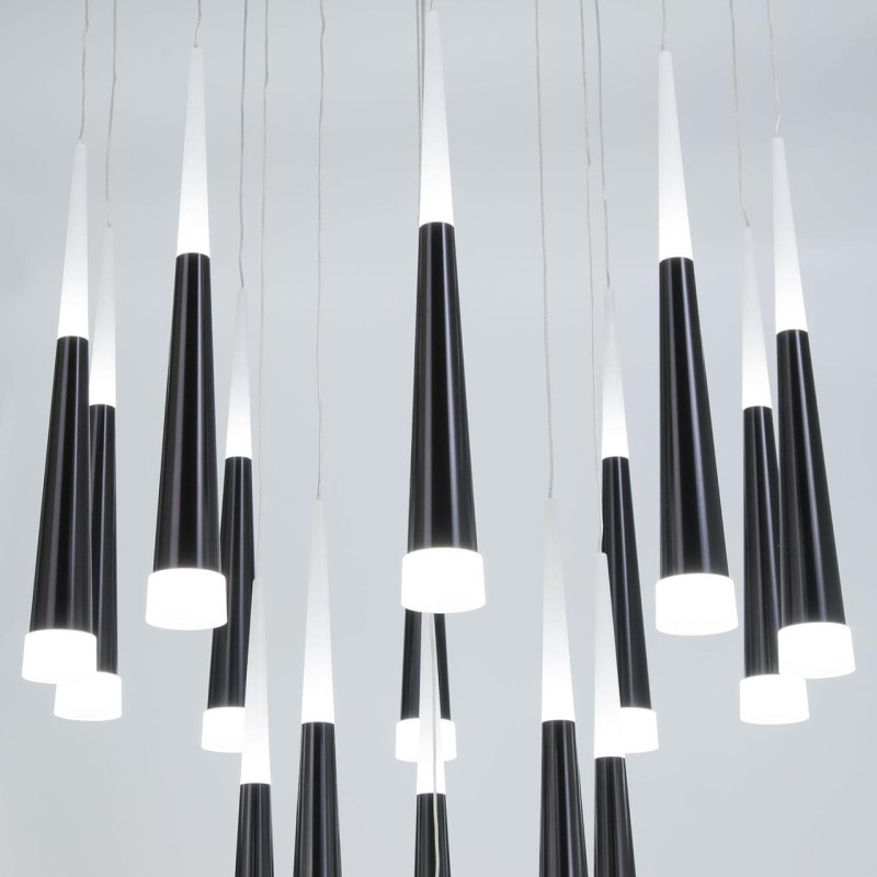 Люстра 66*300 см LED*112 W, 3000 К Citilux Вегас Черный CL227161