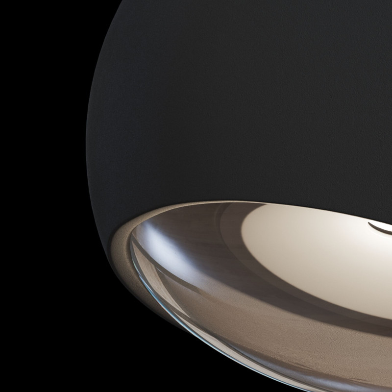 Настенный светодиодный светильник Maytoni Stream O032WL-L3B3K, 3W LED, 3000K, черный
