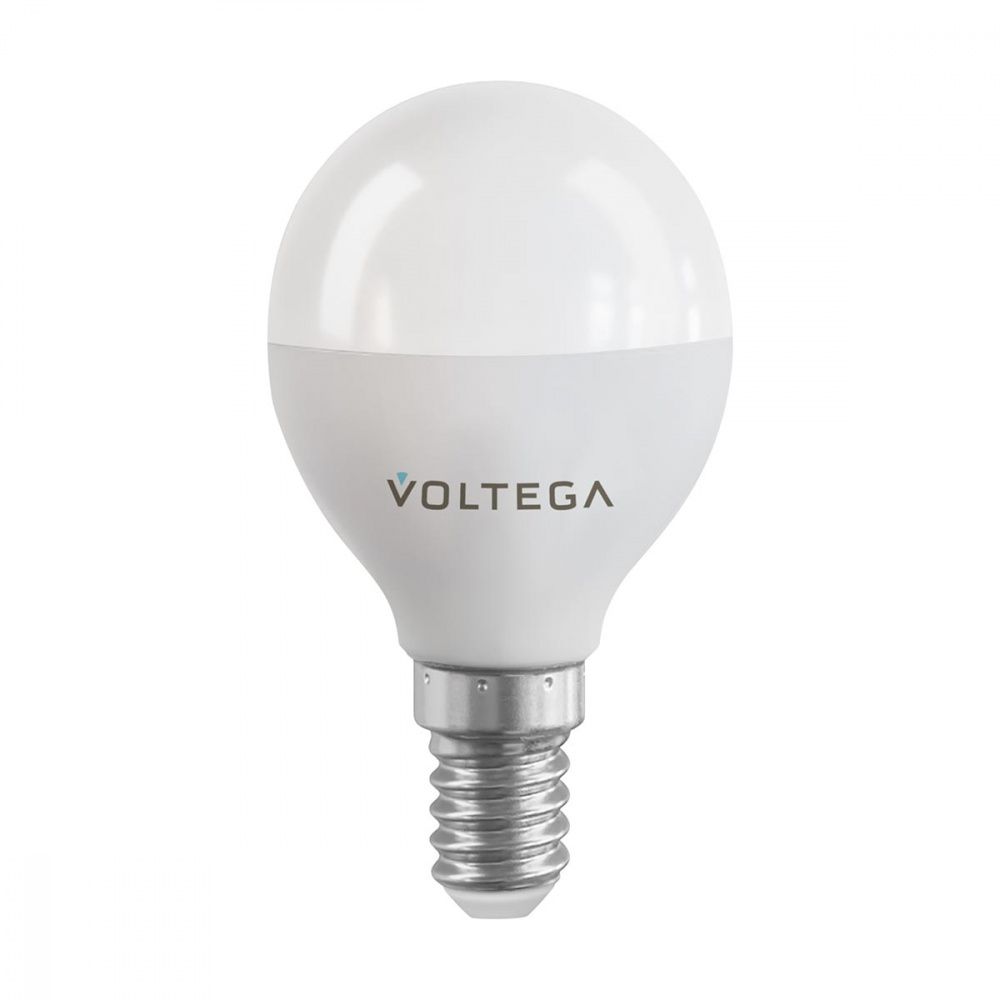 Лампа светодиодная диммируемая Voltega E14 5W 3000К-6500K матовая VG-G45E14cct-WIFI-5W 2428