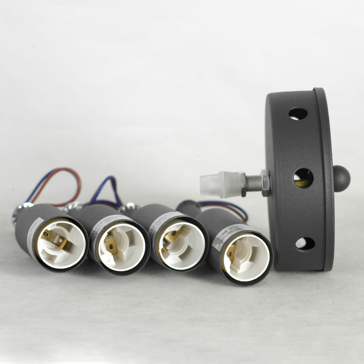 Люстра Lussole LSP-8718, 60*50 см, черный