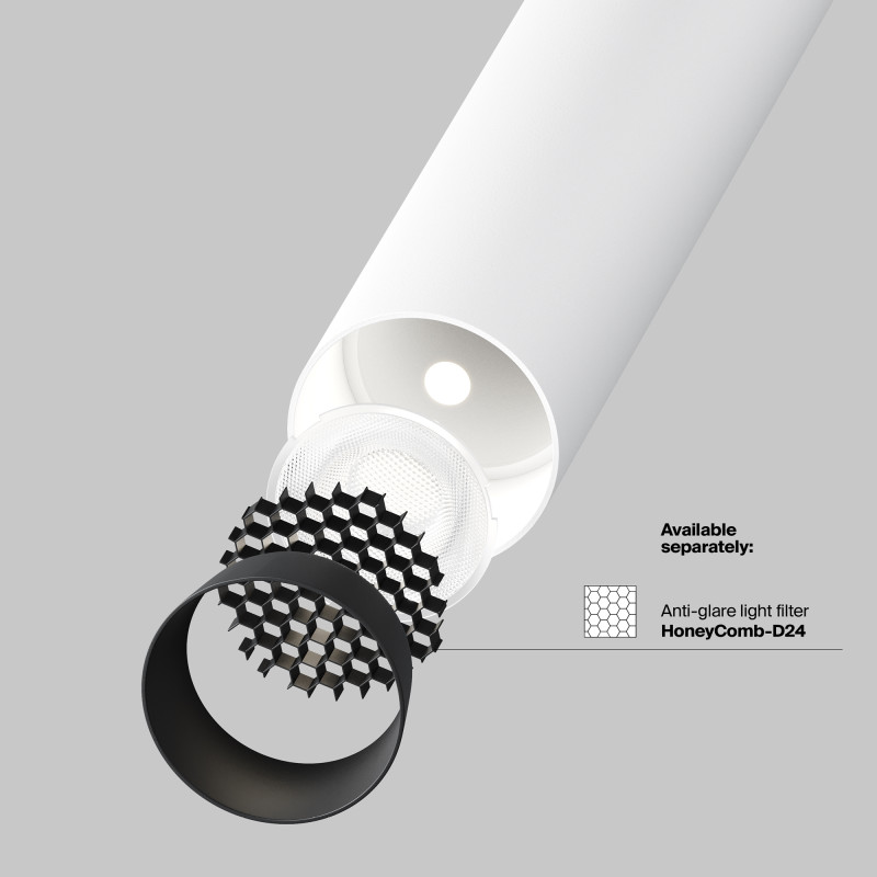 Встраиваемый светильник 3*3*15,1 см, LED, 6W, 3000К, Maytoni Technical Focus T C141RS-L125-6W3K-W белый