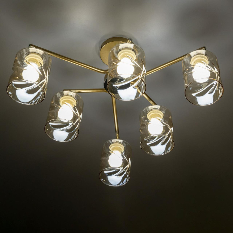 Люстра 62 см Citilux Клод CL137162 золото