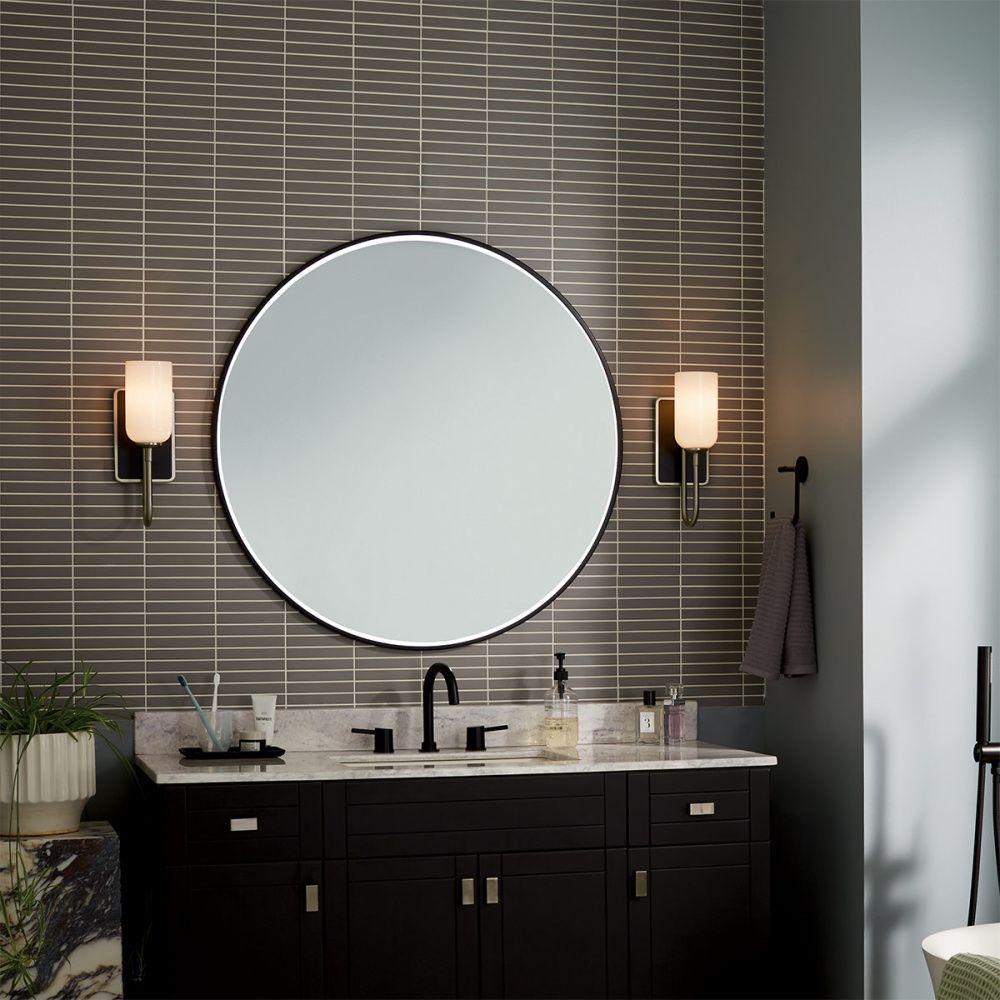 Бра для ванных комнат Kichler, Арт. KL-SOLIA-1W-BNB