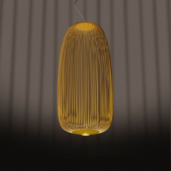 Светильник DZN-44755 ЗОЛОТО D250*550/H2000/2/LED/6W/3000K SPOKES by Foscarini