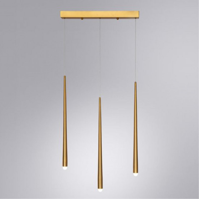 Люстра 55*6*120 см, 1*LED 18W 4000K медный Arte Lamp Frankie A2191SP-18PB
