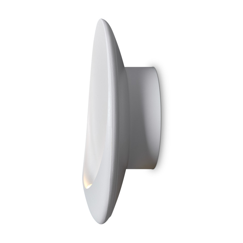Бра 20*20*6,8 см, LED, 5W, 3000К, Freya Clam FR6188WL-L5W белый