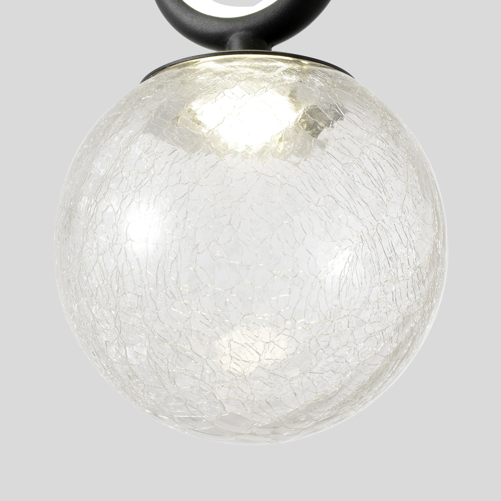 Светильник подвесной *12*27-127 см, *LED*10W, 4000K, Crystal Lux Catkin CATKIN SP1.1, Черный