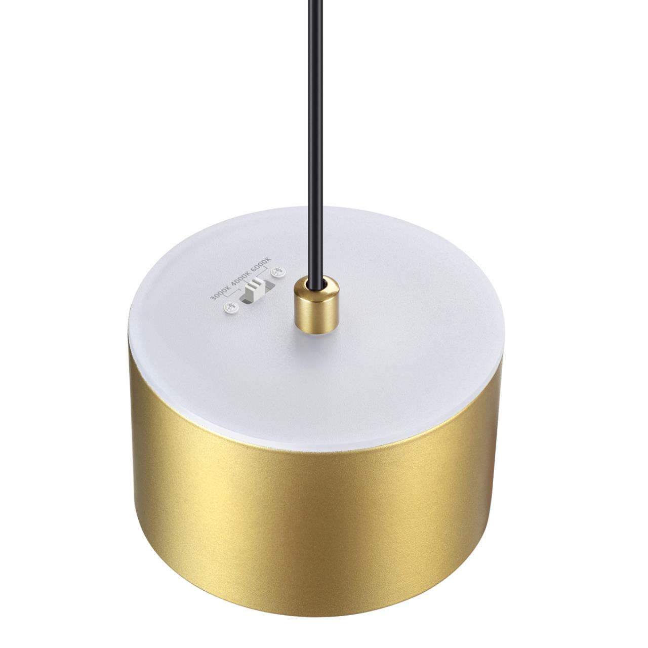 Светильник 10 см, 15W, 3000-6000K, Novotech Spot Giro 358966, бронза