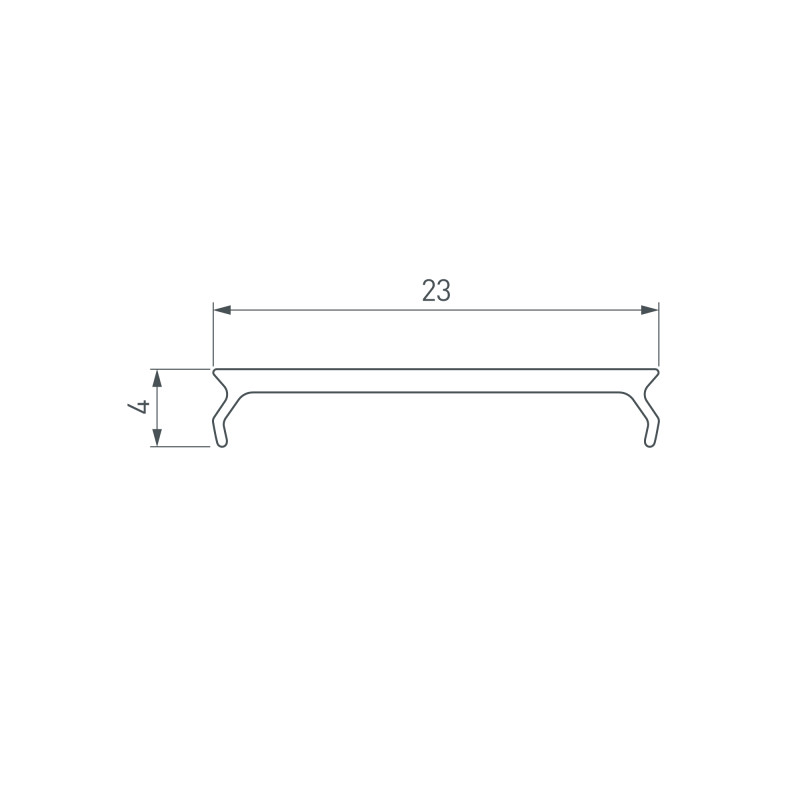 Экран Arlight 047720 300*2,18*0,4 см. Цена указана за 3 метра. Продается кратно 3 метрам.